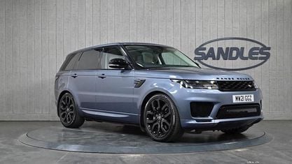Używany Land Rover Range Rover Sport HSE Dynamic 300 KM (220 kW) 2021 Niebieski SUV