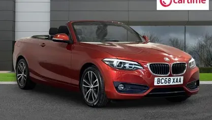 Used BMW 220 Sport Line 190 HP (139 kW) 2019 Orange Cabriolet