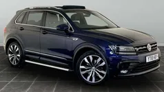 Blue Used 2018 VW Tiguan R-line SUV | £19,495 (Fair price)