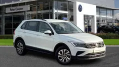 Pure white Used 2022 VW Tiguan Active SUV | £22,499 (Fair price)