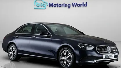 Used Mercedes E220 194 HP (142 kW) 2021 Blue Sedan