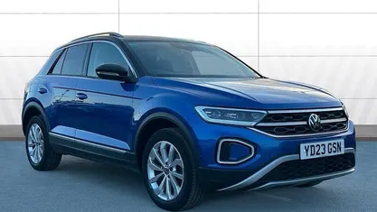 Used VW T-Roc Style 115 HP (84 kW) 2023 Blue SUV