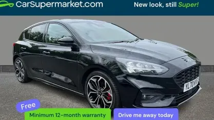 Gebraucht Ford Focus ST-Line X 125 PS (91 kW) 2021 Schwarz Kleinwagen