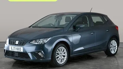 Used Seat Ibiza SE Technology 95 HP (69 kW) 2021 Grey Hatchback