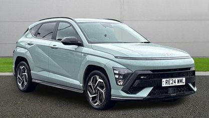Używany Hyundai Kona N Line 120 KM (88 kW) 2024 Zielony SUV