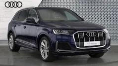 Blue Used 2021 Audi Q7 S-Line SUV | £37,272 (Fair price)