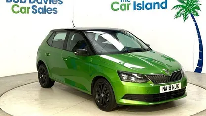 Green Used 2018 Skoda Fabia Colour Edition Hatchback | £9,250 (Fair price)