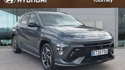Used Hyundai Kona N Line 137 HP (100 kW) 2025 Grey SUV
