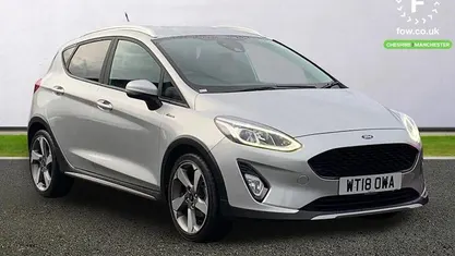 Used Ford Fiesta Active 101 HP (74 kW) 2018 Silver Hatchback