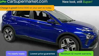 Used Hyundai Bayon Premium 101 HP (74 kW) 2023 Blue SUV