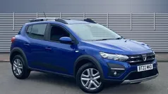 Blue Used 2022 Dacia Sandero Comfort Hatchback | £12,816 (Fair price)