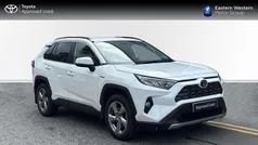 White Used 2019 Toyota RAV4 Hybrid Design SUV | £23,499 (Fair price)