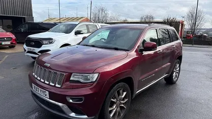 Used Jeep Grand Cherokee Summit 250 HP (183 kW) 2017 Red SUV