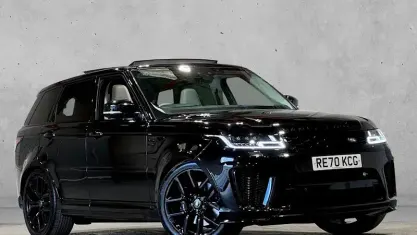 Used Land Rover Range Rover Sport SVR 575 HP (422 kW) 2020 Black SUV