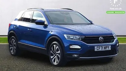 Blue Used 2021 VW T-Roc Active SUV | £18,599 (Fair price)