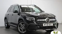 Cosmos black Used 2021 Mercedes GLB220 AMG line SUV | £29,295 (Fair price)