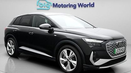 Używany Audi Q4 e-tron S-Line 210 kW (286 KM) 2025 Czarny SUV
