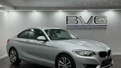 Used BMW 218 Performance 150 HP (110 kW) 2016 Silver Coupe