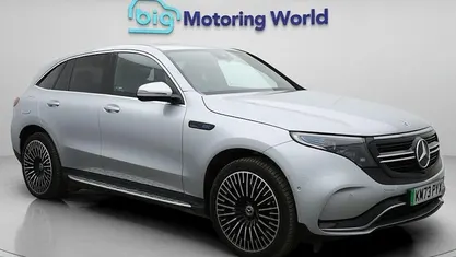 Used Mercedes EQC400 AMG line 300 kW (408 HP) 2023 Silver SUV