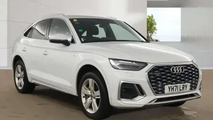 Used Audi Q5 Sportback S-Line 299 HP (219 kW) 2021 White SUV
