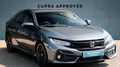Used Honda Civic SR 126 HP (92 kW) 2021 Grey Hatchback