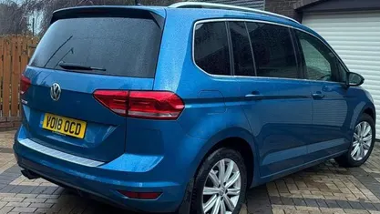 Blue Used 2018 VW Touran SEL MPV | £16,099 (Good price)