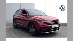 Red Used 2022 VW Tiguan Elegance SUV | £27,014 (Fair price)