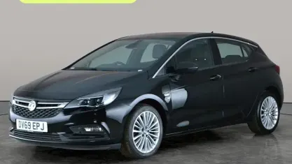 Used Vauxhall Astra Elite 150 HP (110 kW) 2019 Black Hatchback