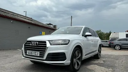 Used Audi Q7 S-Line 272 HP (200 kW) 2016 White SUV