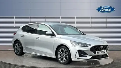 Silver Used 2023 Ford Focus ST-Line Hatchback | £14,389 (Fair price)