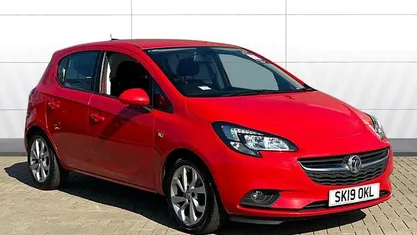 Used Vauxhall Corsa 75 HP (55 kW) 2019 Red Hatchback