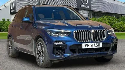 Used BMW X5 M Sport 265 HP (194 kW) 2019 Blue SUV