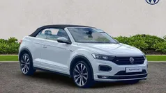 White Used 2021 VW T-Roc Cabriolet R-line Cabriolet | £21,490 (Fair price)