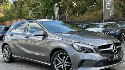 Used Mercedes A200 Sport Edition 136 HP (100 kW) 2018 Grey Hatchback