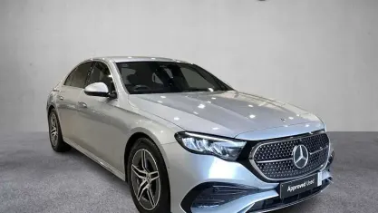 Used Mercedes E200 AMG line 204 HP (150 kW) 2025 Silver Sedan
