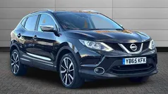 Black Used 2015 Nissan Qashqai Tekna SUV | £6,490 (Fair price)