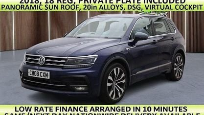 Usado VW Tiguan R-line 180 HP (132 kW) 2018 Azul SUV