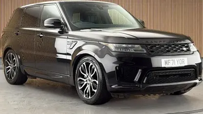 Used Land Rover Range Rover Sport Autobiography Dynamic 300 HP (220 kW) 2021 Santorini black SUV