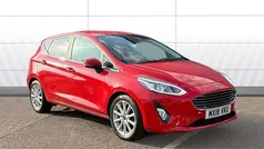 Red Used 2018 Ford Fiesta Titanium Hatchback | £9,226 (Fair price)