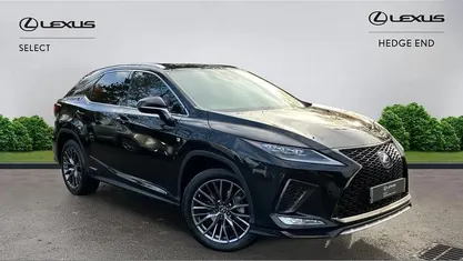 Black Used 2022 Lexus RX450h Sport Line SUV | £34,490 (Fair price)