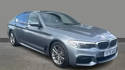 Begagnad BMW 520 M Sport 190 HK (139 kW) 2020 Blå Sedan