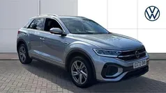 Silver Used 2022 VW T-Roc R-line SUV | £25,579 (Fair price)