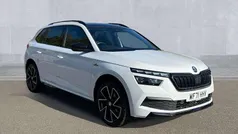 White Used 2022 Skoda Kamiq Monte Carlo SUV | £18,290 (Fair price)