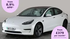 White Used 2022 Tesla Model 3 Long Range AWD Sedan | £22,624 (Fair price)