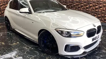 Used BMW M140 M Sport 340 HP (250 kW) 2018 White Hatchback