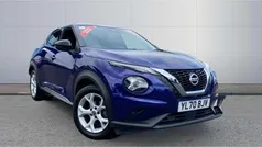 Blue Used 2021 Nissan Juke N-Connecta SUV | £12,843 (Fair price)