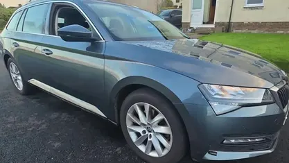 Grey Used 2022 Skoda Superb SE Estate | £17,799 (Fair price)