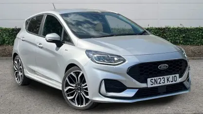 Used Ford Fiesta ST-Line X 125 HP (91 kW) 2023 Silver Hatchback