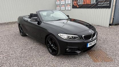 Usado BMW 225 M Sport 224 HP (164 kW) 2017 Preto Cabrios