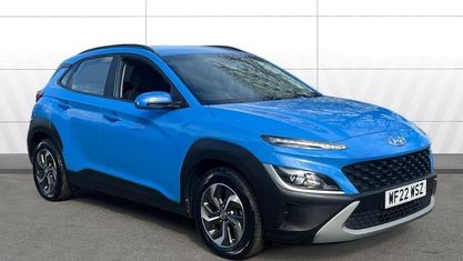 Gebraucht Hyundai Kona SE 141 PS (103 kW) 2022 Blau SUV